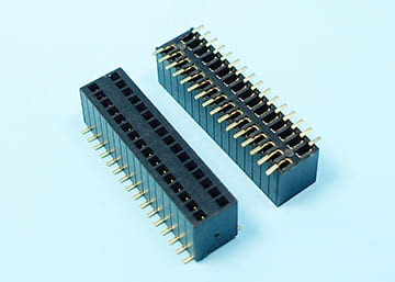 LPCB127FTG X- 6.7-2xXX - 1.27mm Female Pin Header H:5.8 W:5.1 SMT Type  Dual Row - LAI HENG TECHNOLOGY LTD.