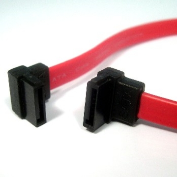 SATA 7PIN SIGNAL - S-ATA CABLE SATA Cable, with 90-degree Cable End - Send-Victory Corp.