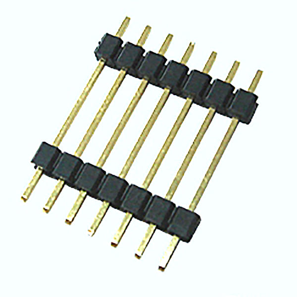E01 - Pin Header Single & Dual Row Dual Body Straight & R/A DIP & SMT TYPE ( Dual Row: 1.00*1.00mm) - Unicorn Electronics Components Co., Ltd.