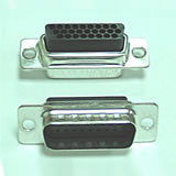   DHDCH SERIES (PLUG&SOCKET) D-SUBMINIATURE CONNECTOR EMPTY CRIMP SHELL WITH MALE & FEMALE TYPE  - Vensik Electronics Co., Ltd.