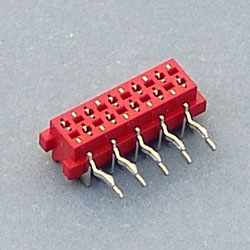 660B series - Female On Board Side Entry Type  1.27 Pitch (Micro - Match connector) - Weitronic Enterprise Co., Ltd.